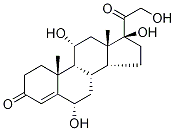 6β-Hydroxy Cortisol-d4 结构式