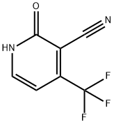 2-羟基-4-三氟甲基吡啶-3-甲腈 结构式