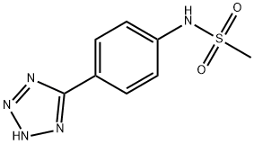 5-(4-甲磺酰氨基苯基)-2H-四唑 结构式