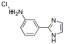 3-(2-咪唑基)苯胺盐酸盐 结构式