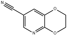 2,3-Dihydro-[1,4]dioxino[2,3-b]pyridine-7-carbonitrile 结构式