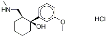 N-DESMETHYL-CIS-TRAMADOL-D3 HYDROCHLORIDE SOLUTION 结构式