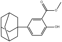 METHYL 3-ADAMANTAN-1-YL-6-HYDROXYBENZOATE 结构式