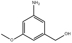 (3-AMINO-5-METHOXYPHENYL)METHANOL 结构式