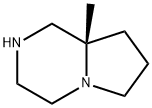 (S)-8A-甲基八氢吡咯并[1,2-A]吡嗪 结构式