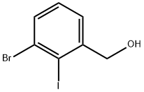 2-溴-3-碘苄醇 结构式