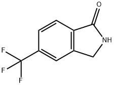 5-(trifluoroMethyl)isoindolin-1-one 结构式