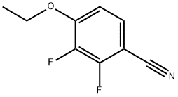 2,3-二氟-4-氰基苯乙醚 结构式