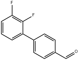 4-(2,3-Difluorophenyl)benzaldehyde 结构式