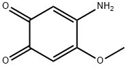 3,5-Cyclohexadiene-1,2-dione,  4-amino-5-methoxy- 结构式