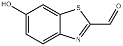 6-羟基苯并[D]噻唑-2-甲醛 结构式