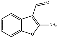 2-氨基3-醛基苯并呋喃 结构式