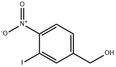 (3-碘-4-硝基苯基)甲醇 结构式