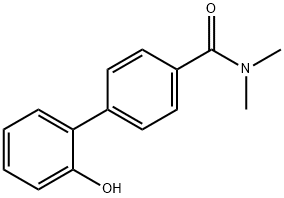 2-[4-(N,N-Dimethylaminocarbonyl)phenyl]phenol 结构式