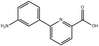 6-(3-氨基苯基)吡啶甲酸 结构式