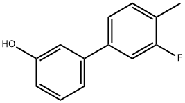 3'-Fluoro-4'-Methyl-[1,1'-biphenyl]-3-ol 结构式