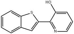 2-(苯并[B]噻吩-2-基)吡啶-3-醇 结构式