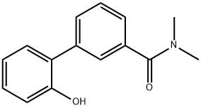 2-[3-(N,N-DiMethylaMinocarbonyl)phenyl]phenol 结构式