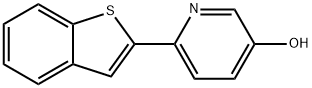 2-[苯并(B)噻吩-2-基]-5-羟基吡啶 结构式