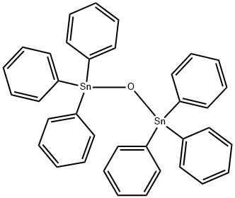 双(三苯基锡)氧化物 结构式