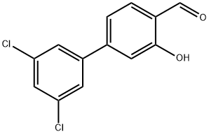 5-(3,5-Dichlorophenyl)-2-forMylphenol 结构式