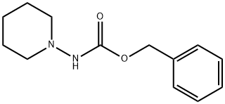 Carbamic acid, 1-piperidinyl-, phenylmethyl ester (9CI) 结构式