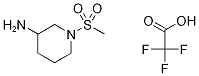1-(Methylsulfonyl)-3-piperidinaMine Trifluoroacetate 结构式