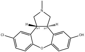 11-Hydroxyasenapine 结构式