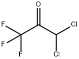 1,1-二氯-3,3,3-三氟乙酮水合物 结构式