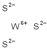 Tungsten sulfide  结构式