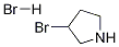 3-溴吡咯烷氢溴酸盐 结构式