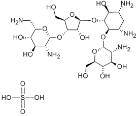 硫酸巴龙霉素 结构式