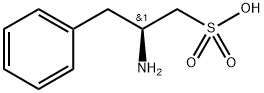 (R)-2-aMino-3-phenylpropanesulphonic acid 结构式