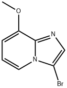 IMidazo[1,2-a]pyridine, 3-broMo-8-Methoxy- 结构式