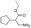 3-氨基-2-环戊基丙酸乙酯 结构式