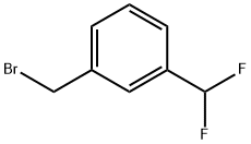间二氟甲基溴苄 结构式