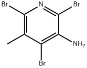 2,4,6-TRIBROMO-5-METHYLPYRIDIN-3-AMINE 结构式