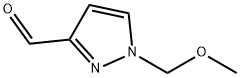 1-(MethoxyMethyl)-1H-pyrazole-3-carbaldehyde 结构式