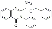 2-(aMinoMethyl)-3-[2-(benzyloxy)phenyl]-5-Methyl-
3,4-dihydroquinazolin-4-one 结构式