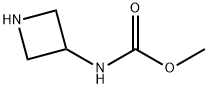 氮杂环丁烷-3-基氨基甲酸甲酯 结构式