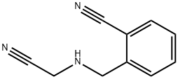 2-[(Cyanomethyl-amino)-methyl]-benzonitrile 结构式