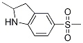 5-Methanesulfonyl-2-Methyl-2,3-dihydro-1H-indole 结构式