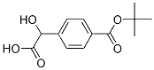 2-(4-(叔丁氧基羰基)苯基)-2-羟基乙酸 结构式