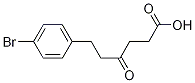 6-(4-broMophenyl)-4-oxohexanoic acid 结构式