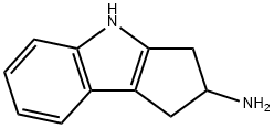1,2,3,4-四氢环戊烷并[B]吲哚-2-胺 结构式