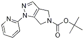 tert-butyl 1-(pyridin-2-yl)-1H,4H,5H,6H-
pyrrolo[3,4-c]pyrazole-5-carboxylate 结构式