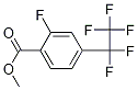 Methyl 2-fluoro-4-(pentafluoroethyl)benzoate 结构式