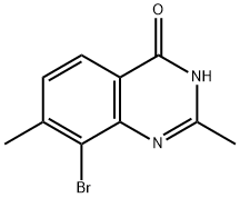 8-broMo-2,7-diMethylquinazolin-4-ol 结构式