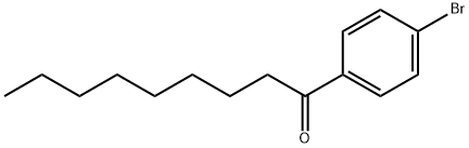 4-溴壬酰苯 结构式