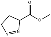 3H-Pyrazole-3-carboxylic acid, 4,5-dihydro-, methyl ester (9CI) 结构式